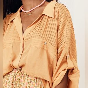 Spell Linda Blouse in Clay Size Small BNWT